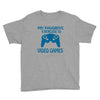 my favorite exercise is video games Youth Tee