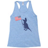 Patriotic T-Rex Racerback Tank