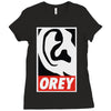 orey Ladies Fitted T-Shirt