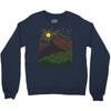 mountain line Crewneck Sweatshirt