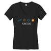 Planet Women's V-Neck T-Shirt