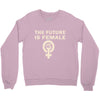 the future is female Crewneck Sweatshirt
