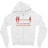 for a moment there you bored me to death Zipper Hoodie
