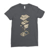 gameboy breakdown Ladies Fitted T-Shirt