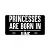 princesses are born in june License Plate