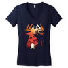 the great battle Women's V-Neck T-Shirt