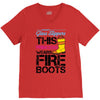 Forget Glass Slippers This Princess Wears Fire Boots V-Neck Tee