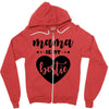 Mama is My Bestie Zipper Hoodie