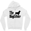 the dogfather english springer spaniel Zipper Hoodie