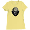 gorrila head military smoke Ladies Fitted T-Shirt