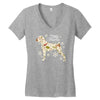 merry christmas Women's V-Neck T-Shirt