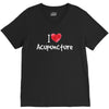 I Love Acupuncture V-Neck Tee