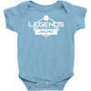 legends are born in january Baby Onesie