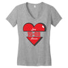 Love Women's V-Neck T-Shirt