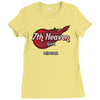 midgar bar Ladies Fitted T-Shirt
