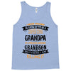 Super Cool Grandpa Of A Freaking Awesome Grandson Tank Top