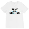 Save The Sharks V-Neck Tee
