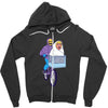 he t Zipper Hoodie
