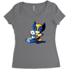 the purrfect gift Women's Triblend Scoop T-shirt
