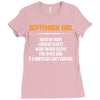 September Girl Hated By Many Ladies Fitted T-Shirt