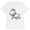 bulldog V-Neck Tee