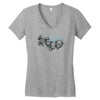mount playmore Women's V-Neck T-Shirt