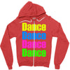 dance dance Zipper Hoodie