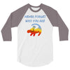 never forget 3/4 Sleeve Shirt
