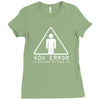 error 404 boyfriend not found Ladies Fitted T-Shirt