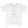 pot head coffee lover Toddler T-shirt