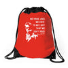 fight club tyler durden brad pitt Drawstring Bags