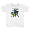 x turtles, mutants in a half shell Toddler T-shirt