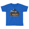 I Want To Leave Toddler T-shirt