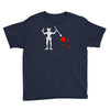 blackbeard's flag pirate edward teach Youth Tee