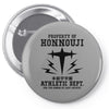 Property Of Honnouji Athletics Dept. Pin-back button