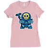 mitesized skeleboy Ladies Fitted T-Shirt