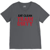 eat clean train dirty V-Neck Tee