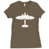 heinkel he111 bomber germany deutschland Ladies Fitted T-Shirt