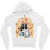cats İn rib Zipper Hoodie