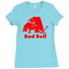 bad bull Ladies Fitted T-Shirt