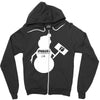 snowman   jake paul Zipper Hoodie