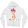 chihuahua mom Zipper Hoodie