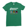 basements and kittens Ladies Fitted T-Shirt