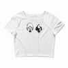 ice and fire Crop Top