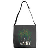 meanwhile in the woods Adjustable Strap Totes