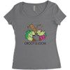 groot of the loom Women's Triblend Scoop T-shirt