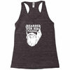 bearded for her pleasure Racerback Tank