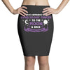 I Love Someone with Gynecologic Cancer to The Moon and Back Pencil Skirts