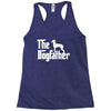 the dogfather italian greyhound white Racerback Tank