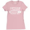 caffeine loading Ladies Fitted T-Shirt